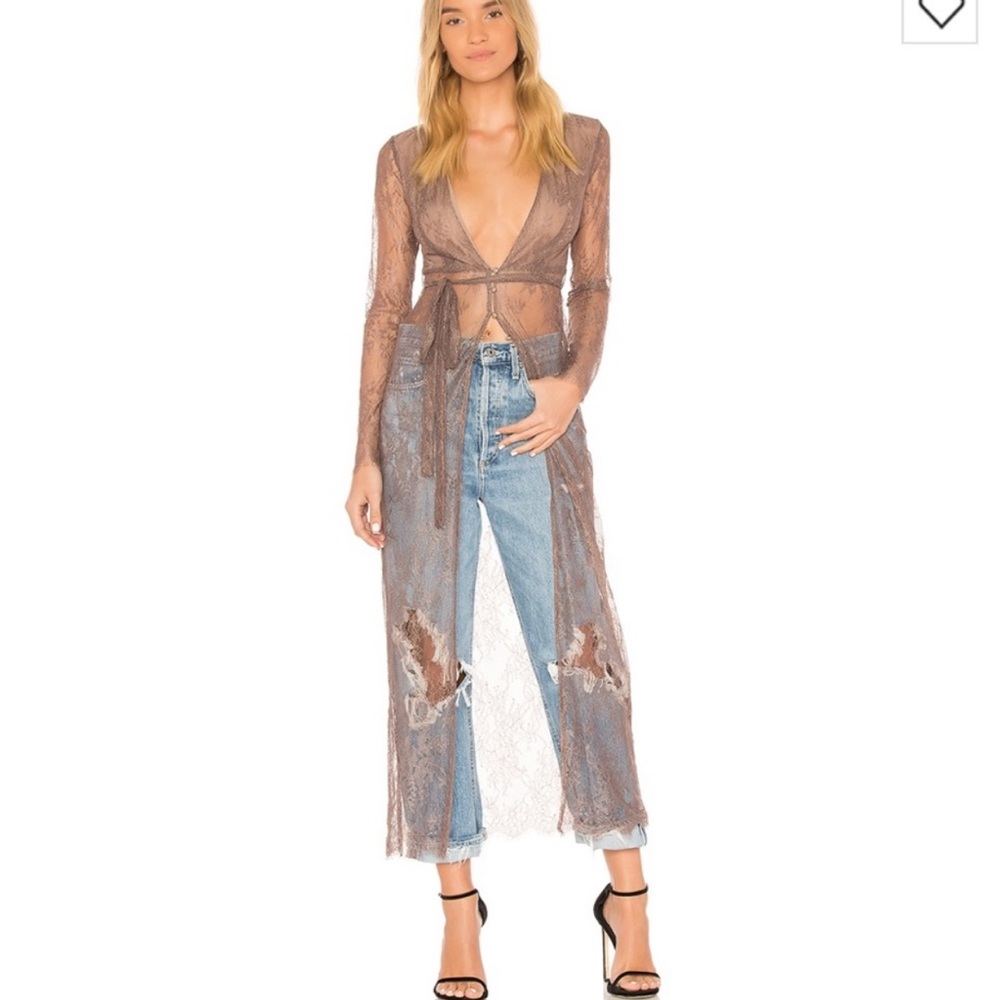 Majorelle robe duster